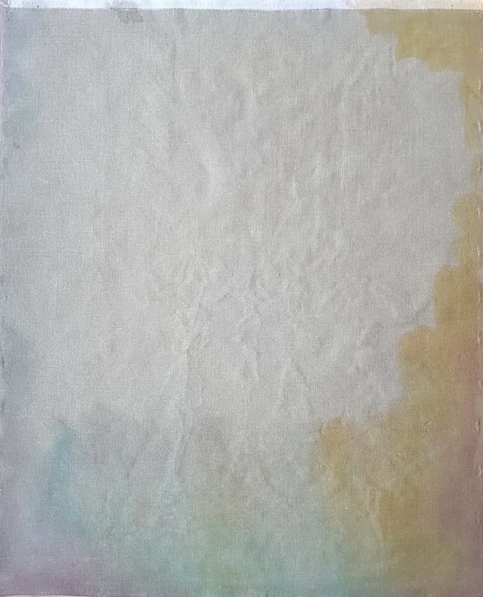 SHAUL KOSMAN - Golden Street Serenade (UNIQUE - acrylic/oil painting) (Unframed)