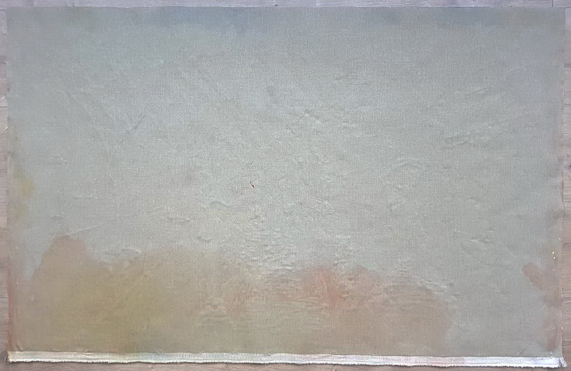 SHAUL KOSMAN - Šepot parížskeho dažďa (JEDINEČNÁ - akrylová/olejová maľba) (Bez rámu)