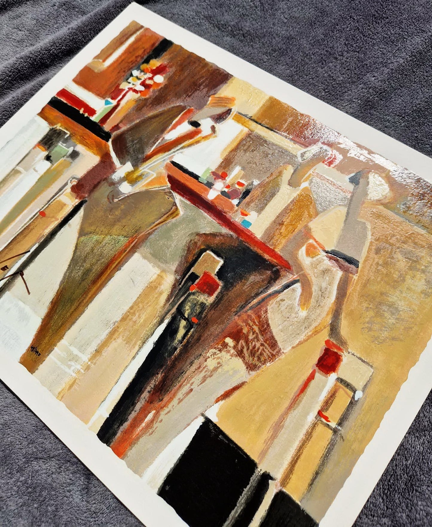 YURI TREMLER – Celý ten jazz (bez rámu), serigrafia