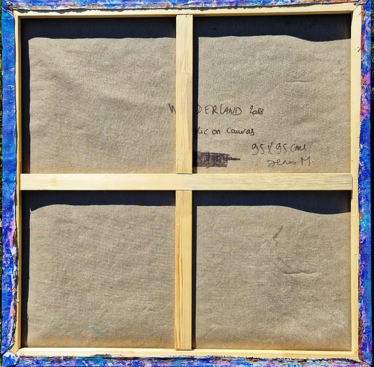 DENIS MARCON - Wonderland (CERTIFICATE) (UNIQUE - oilpainting/acrylic)