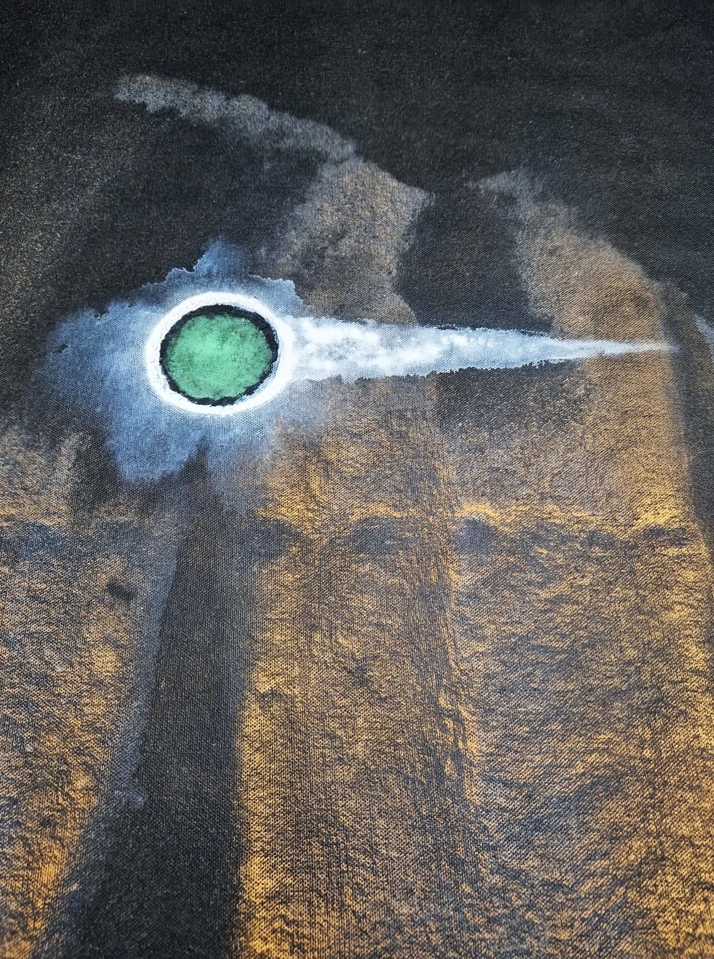 YOAV BRENER - Cosmic Transit (UNIQUE - acrylic/oil painting) (Unframed)
