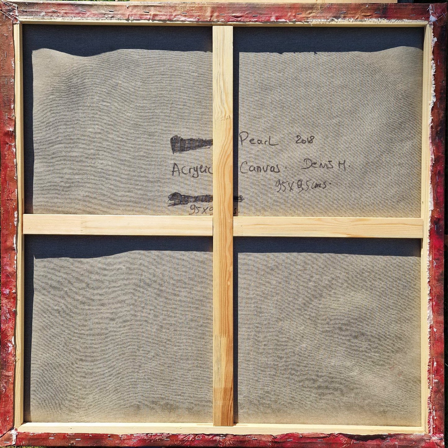 DENIS MARCON - Perla (CERTIFIKÁT) (JEDINEČNÁ - olejomaľba/akryl)