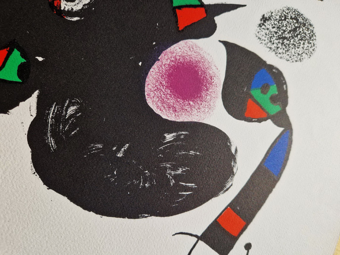 JOAN MIRO - Socha II (ZĽAVA!) (Bez rámu) Litografia