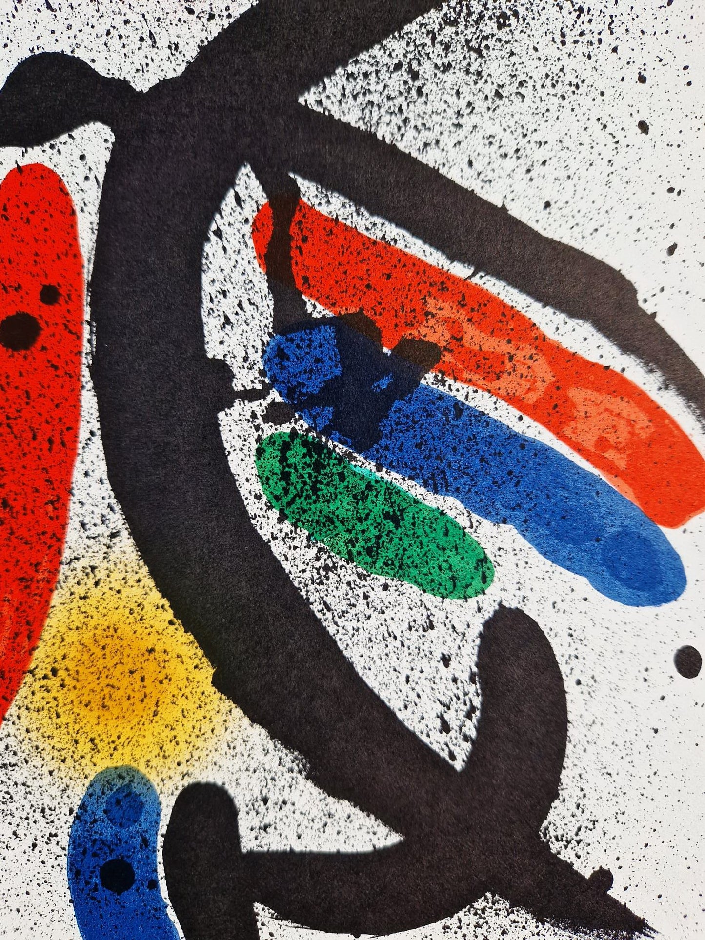 JOAN MIRO - Litografia Original IX (1972) (Unframed) Lithograph