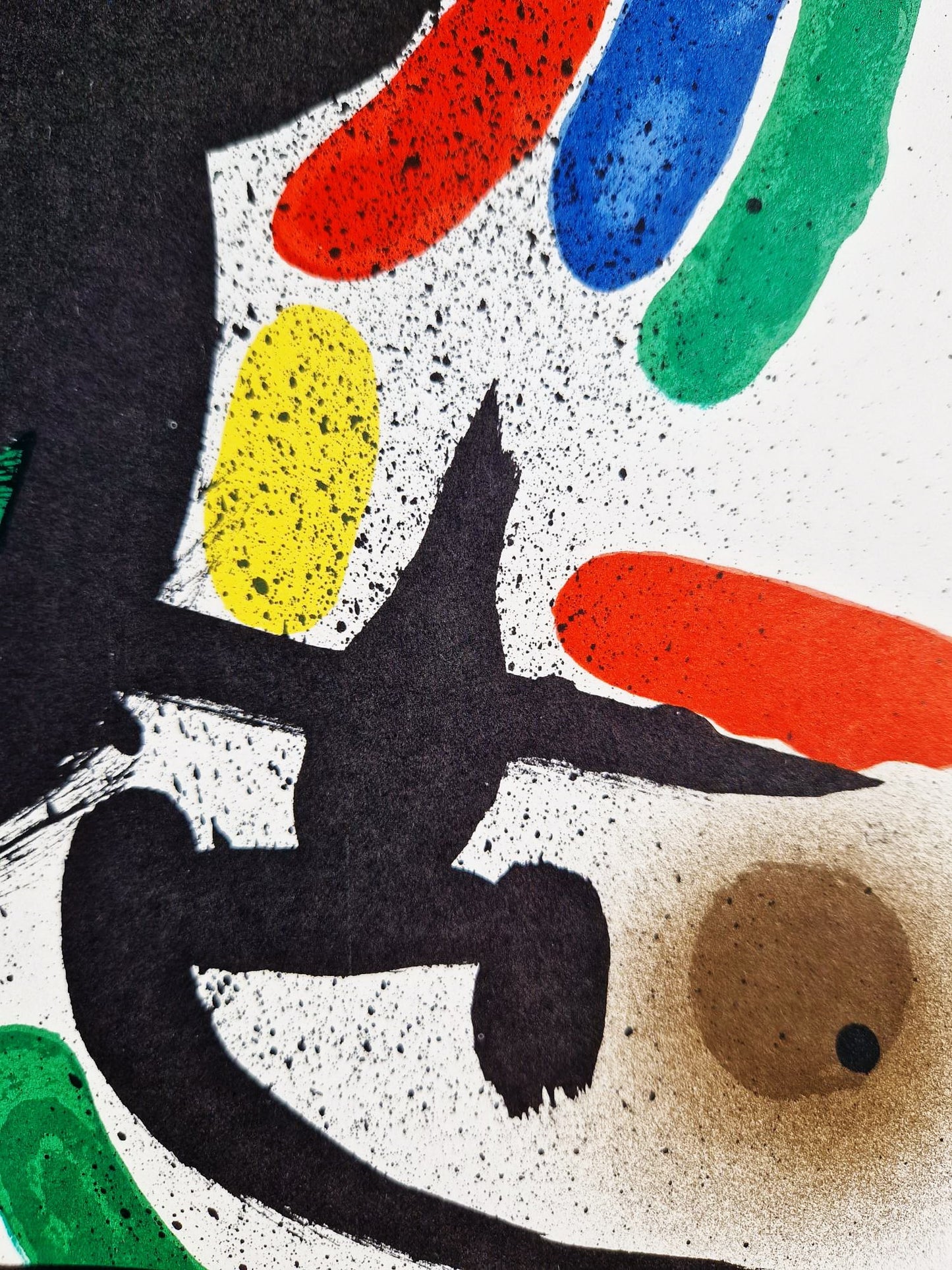 JOAN MIRO - Litografia Original X (1972) (Unframed) Lithograph