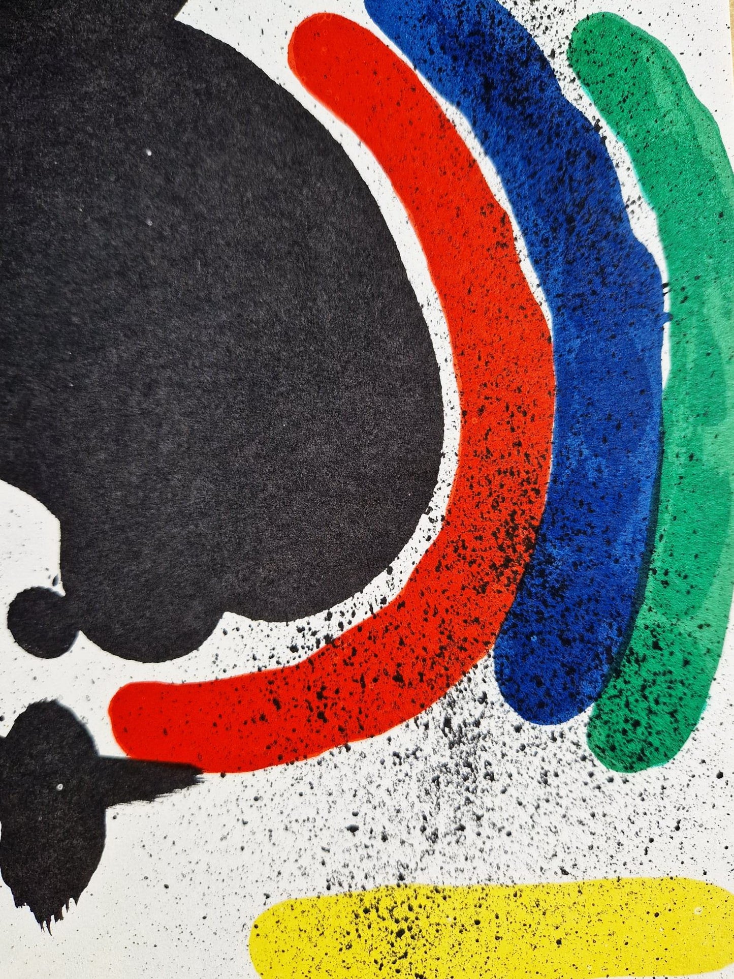 JOAN MIRO - Litografia Original VII (1972) (Unframed) Lithograph