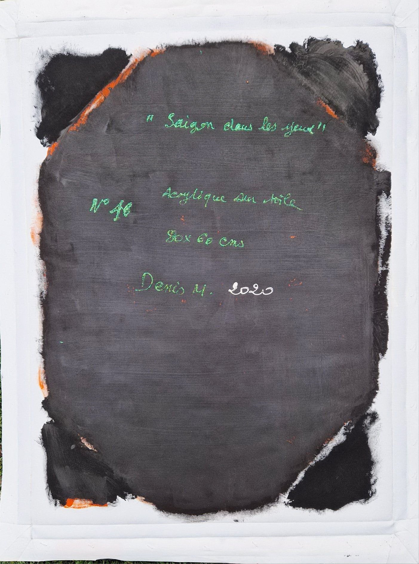 DENIS MARCON - Saigon dans les yeux N.16 (CERTIFIKÁT) (Unikátny - olejomaľba/akryl)