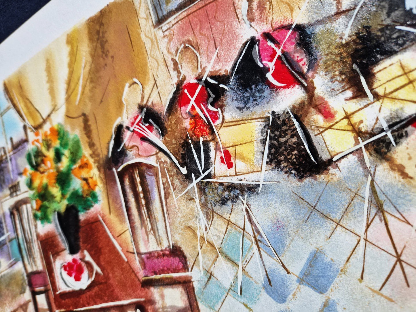 MICHAEL ROZENVAIN - Parisian Quintet (Unframed) Serigraph