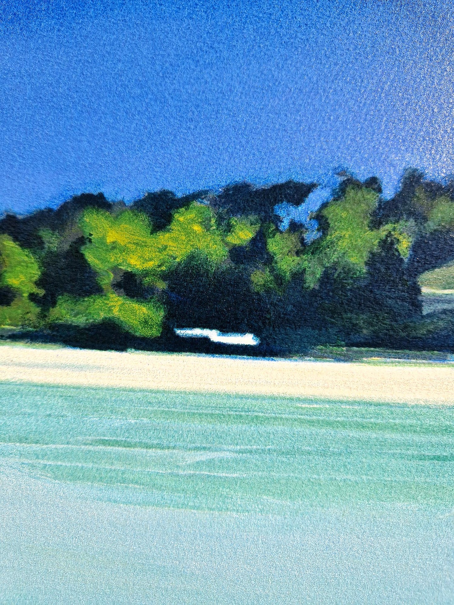 REUBEN COLLEY - Hideaway (Bez rámu), Serigrafia