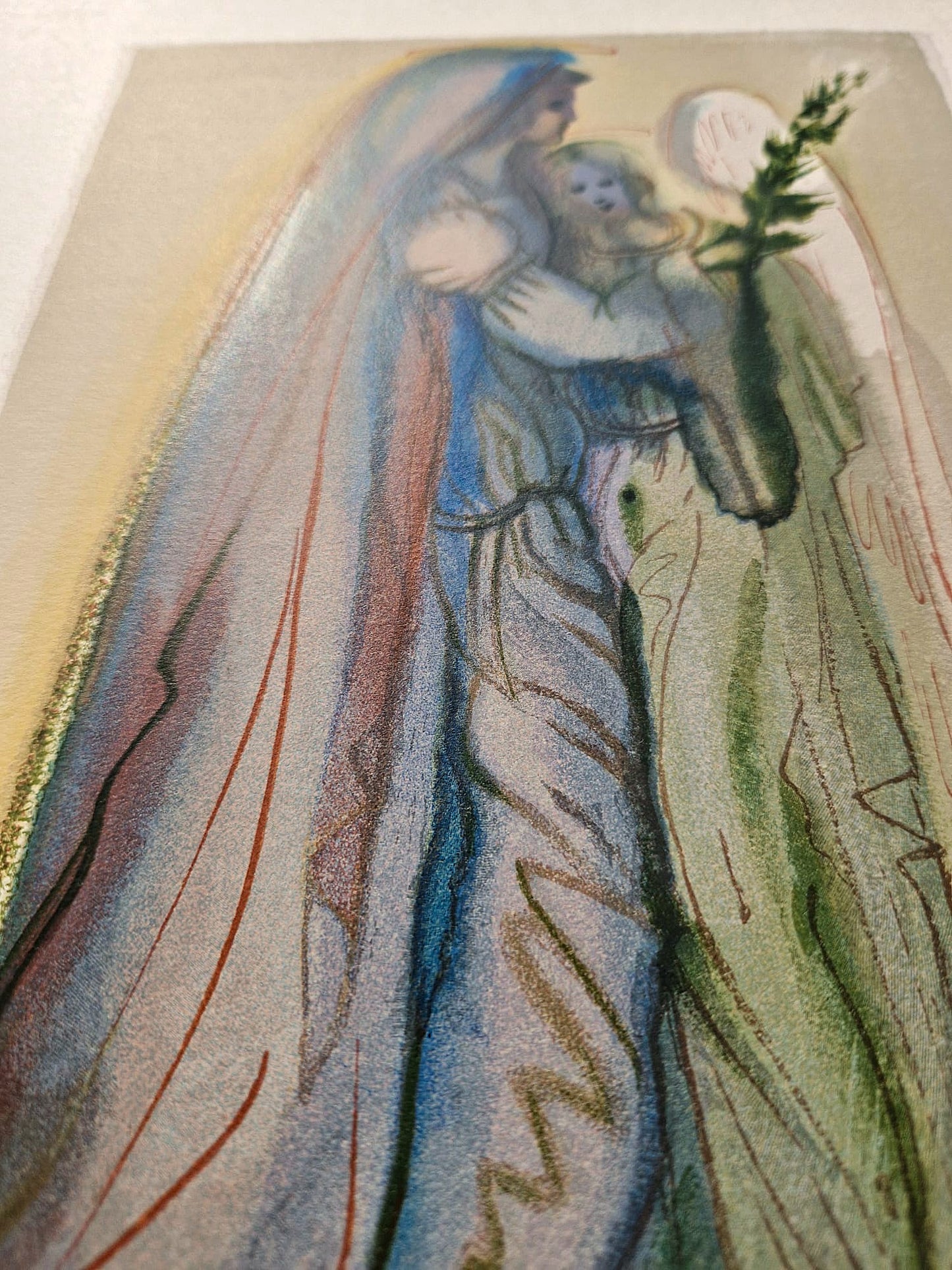 SALVADOR DALI - Preparation for the Final Prayer (Dante - Divine Comedy) (Unframed)