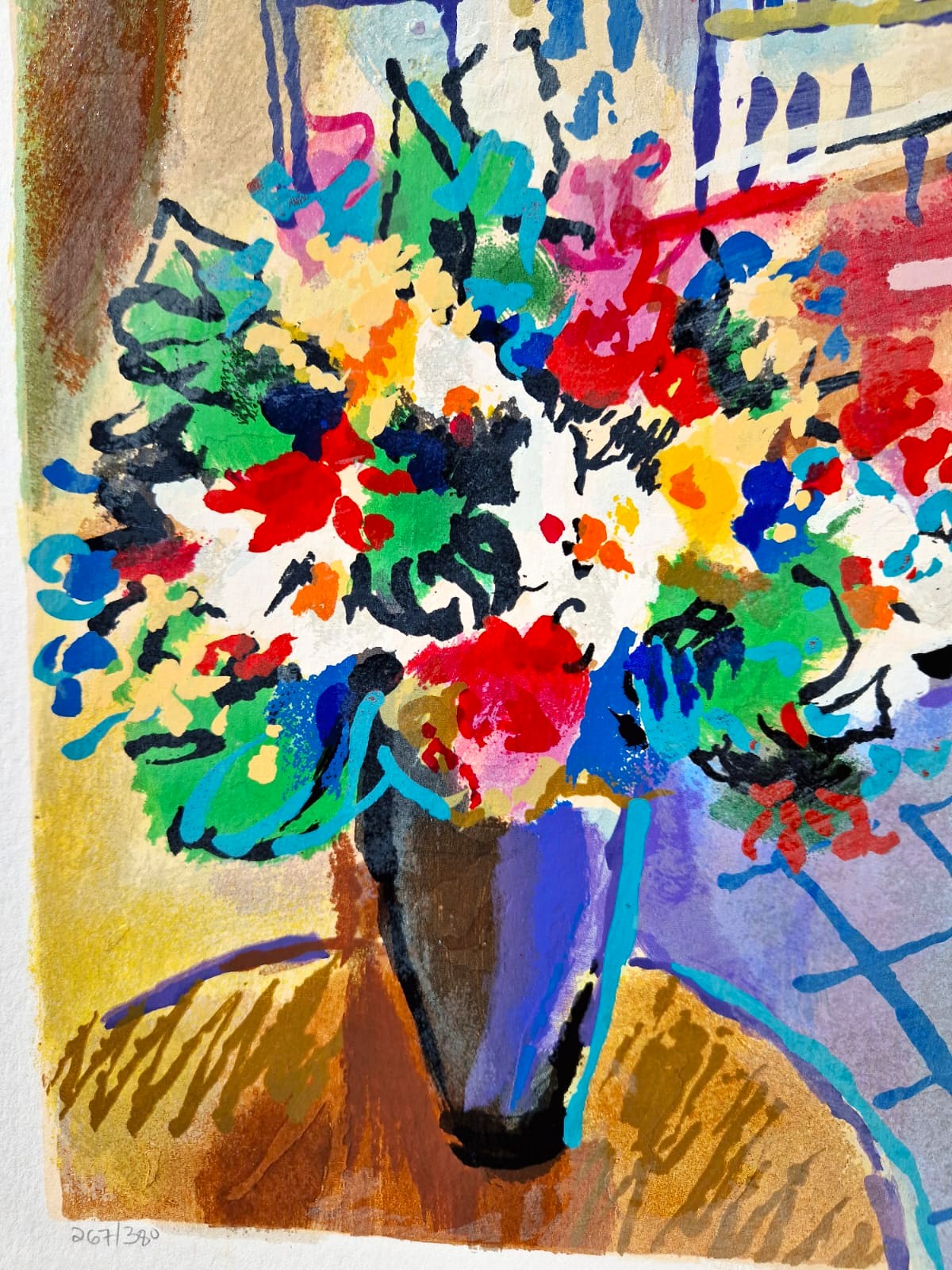 MICHAEL ROZENVAIN - Musical Florence (Unframed) Serigraph