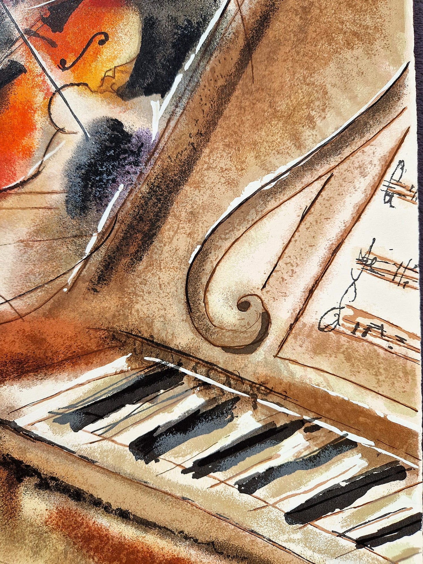 MICHAEL ROZENVAIN - Gala Performance. (Unframed) Serigraph