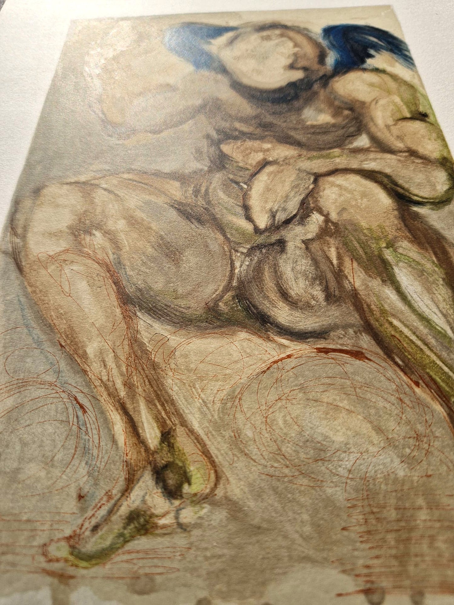 SALVADOR DALI - Anjel milosrdenstva (Dante - Božská komédia) (Bez rámu) Drevoryt