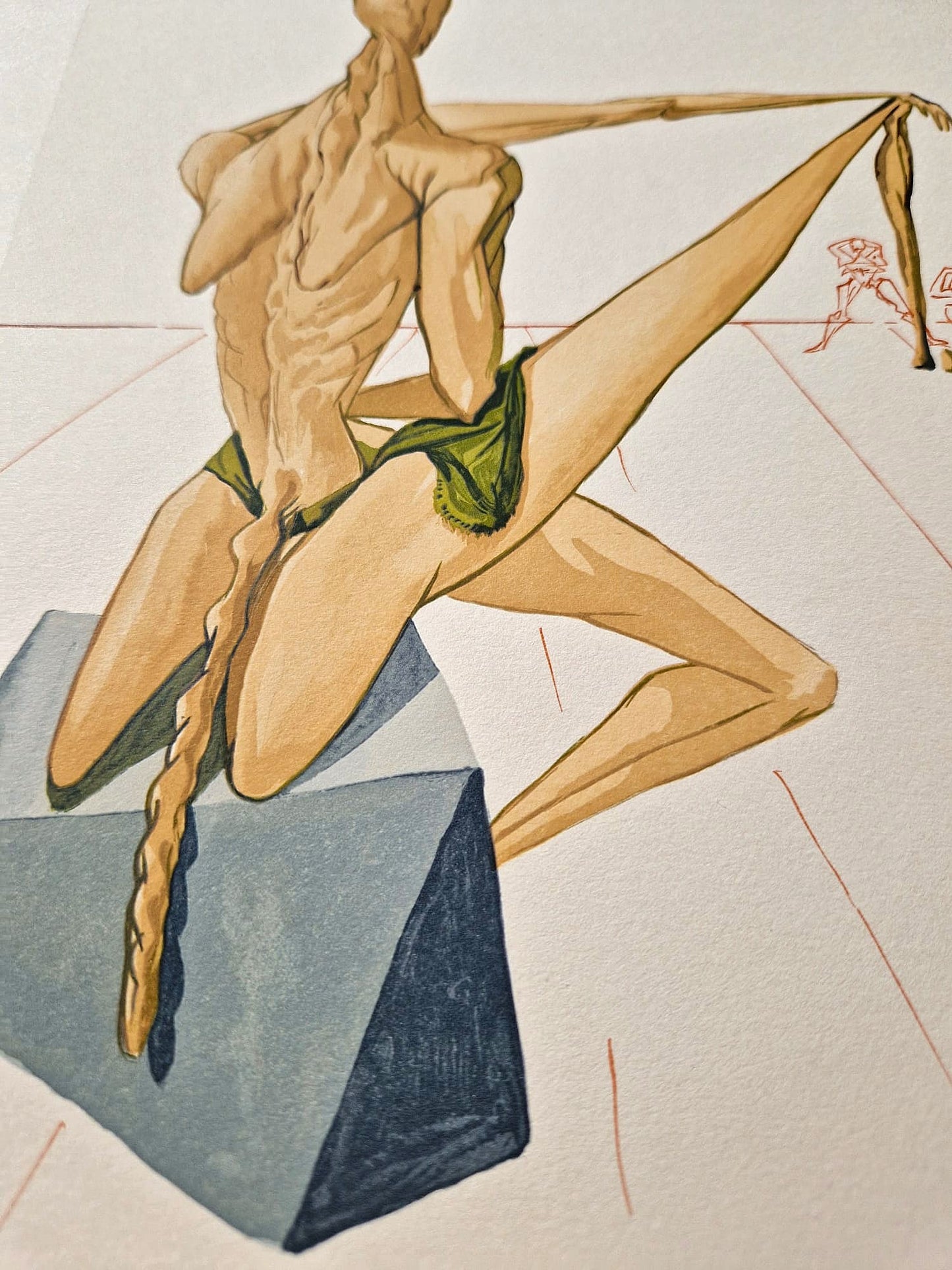 SALVADOR DALI - Minos (Dante - Božská komédia) (Bez rámu)
