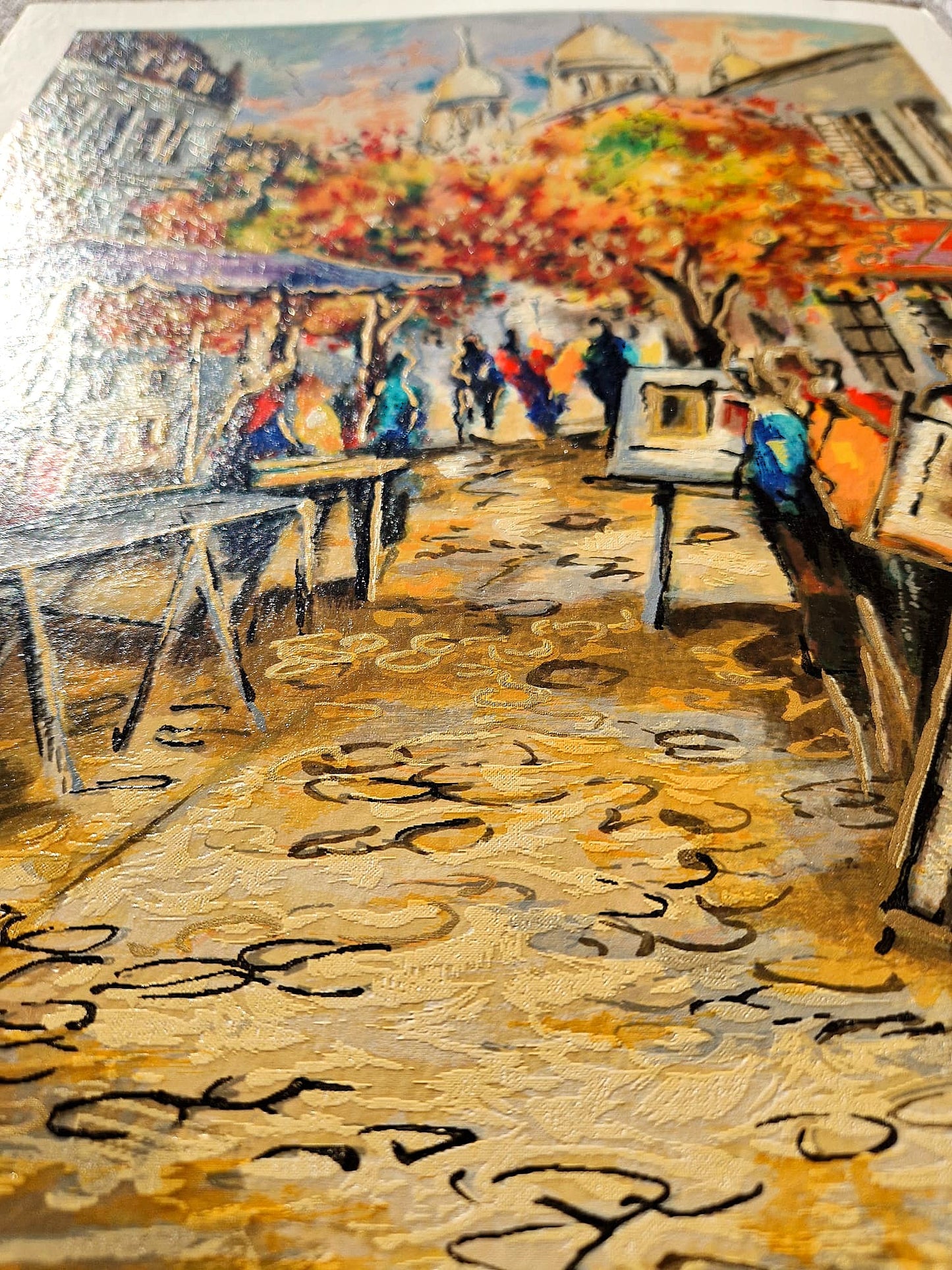 MICHAEL ROZENVAIN - Artistic Plaza (Unframed) Serigraph