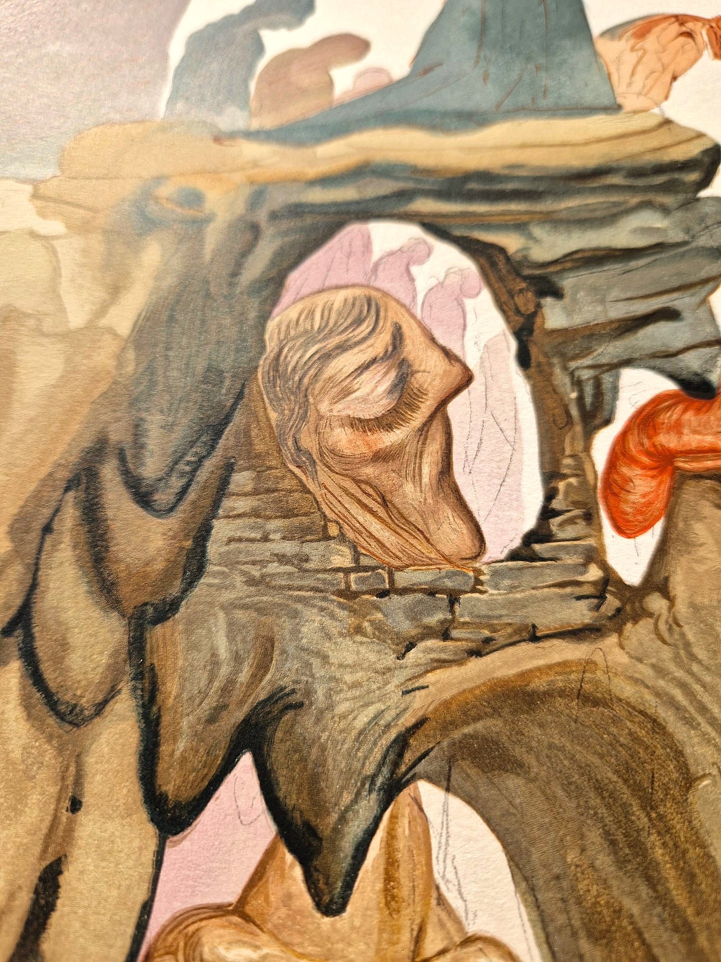 SALVADOR DALI - Klamári (Dante - Božská komédia) (Bez rámu)