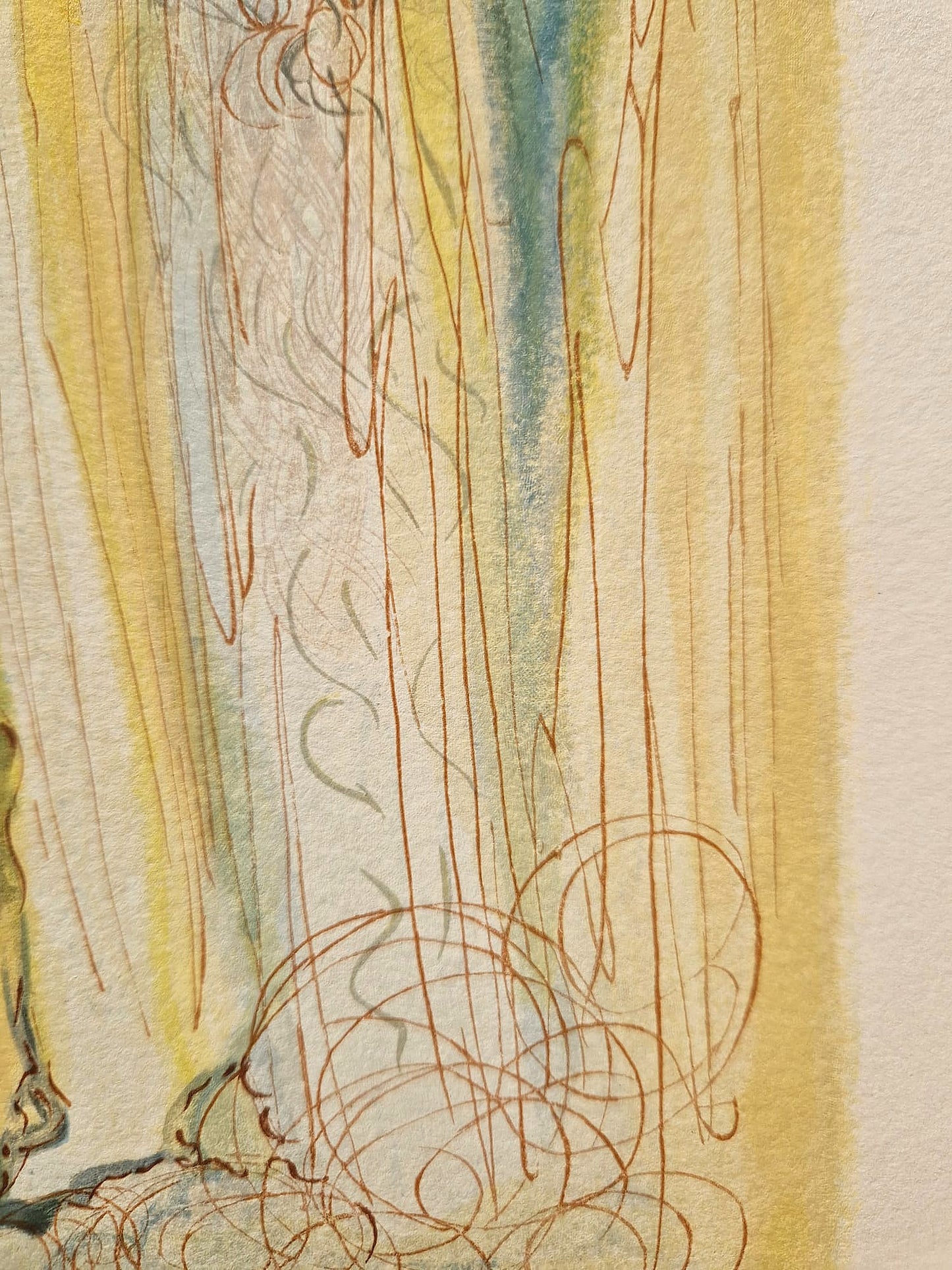 SALVADOR DALI - The Shine of Glorious Bodies (Dante - Divine Comedy) (Unframed)
