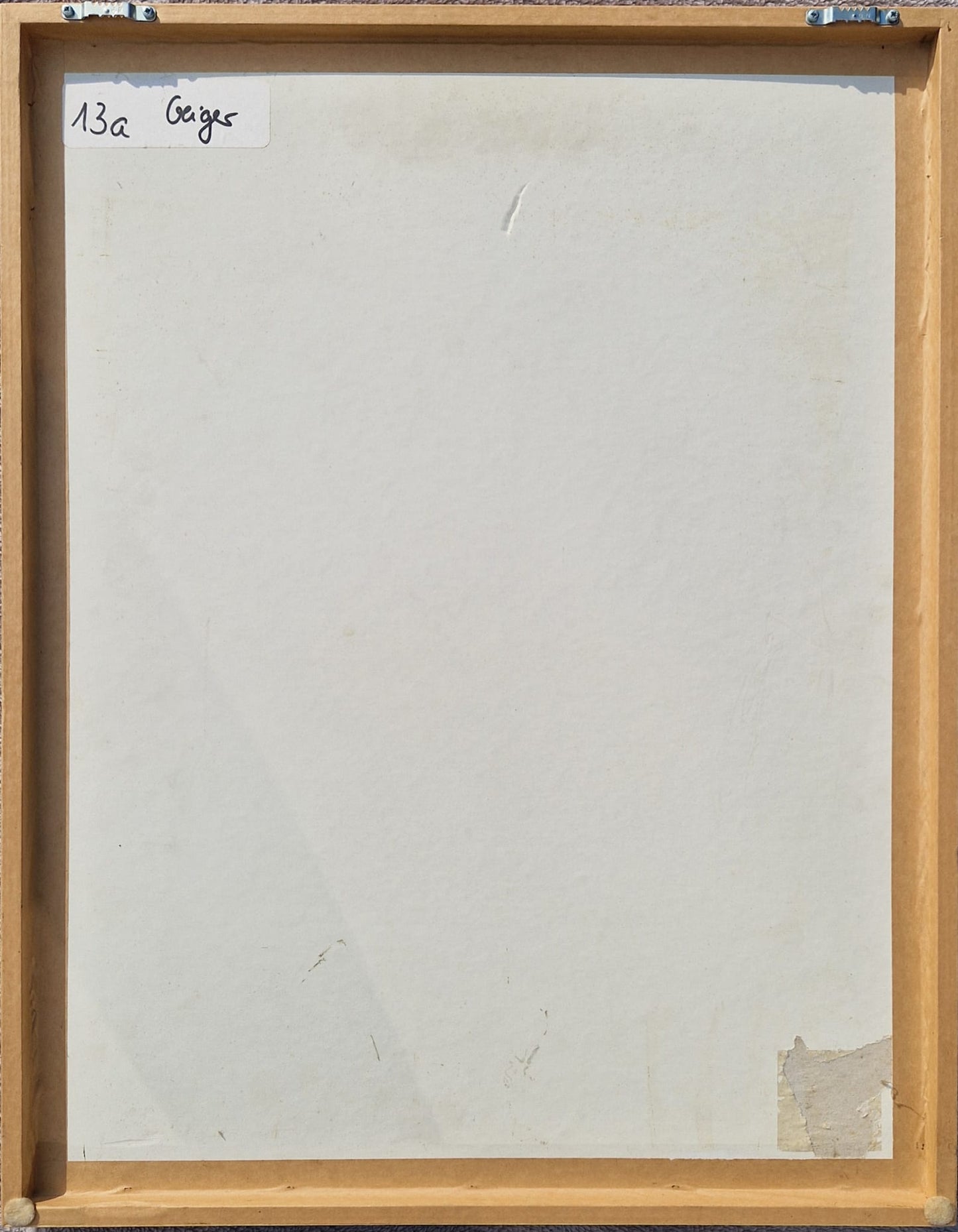 RUPPRECHT GEIGER – Bez názvu 1998 (JEDINEČNÉ majstrovské dielo)
