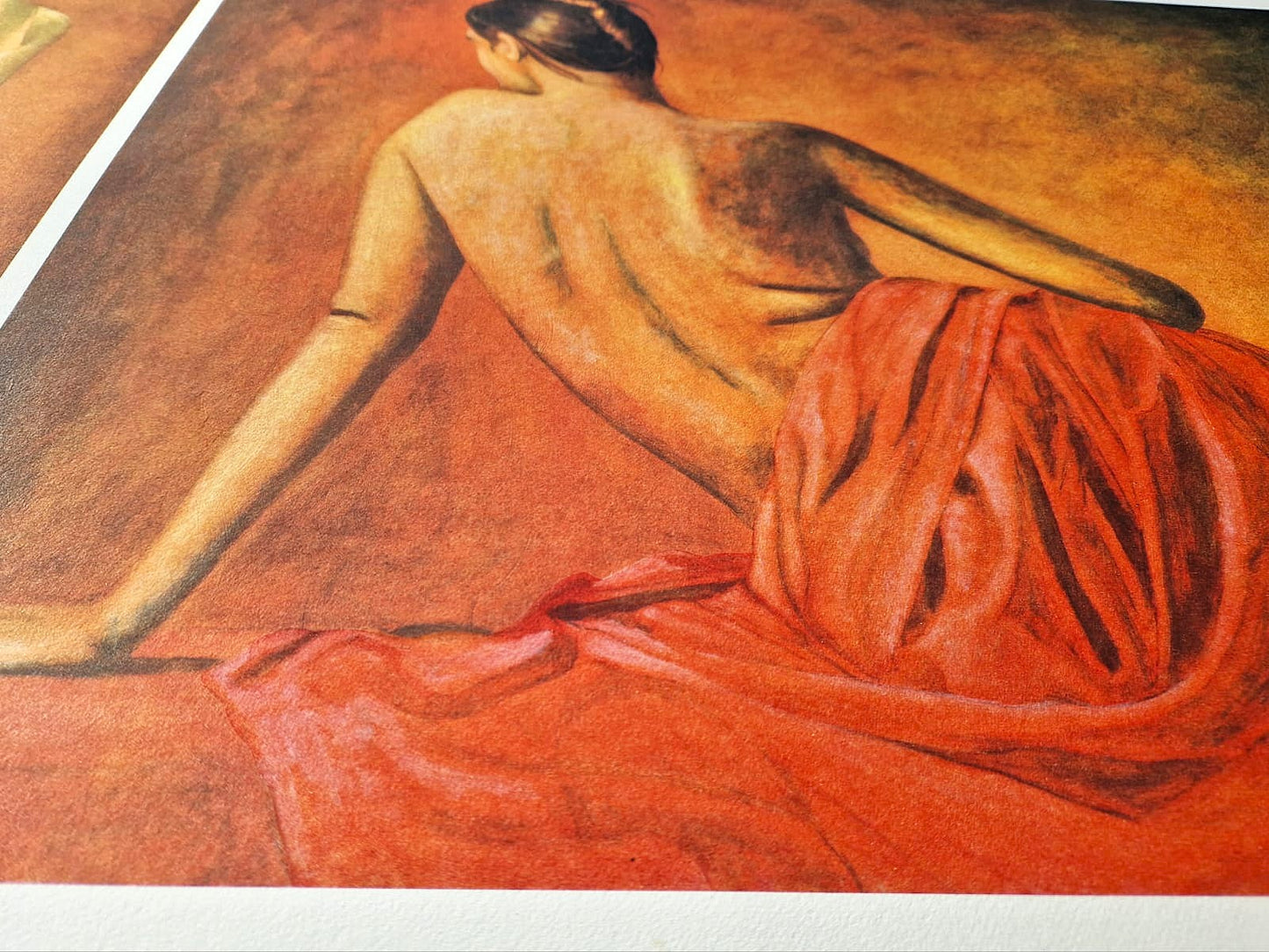 ANDREAS SCHOLZ - Akt mit Calla Links (Unframed), Lithograph