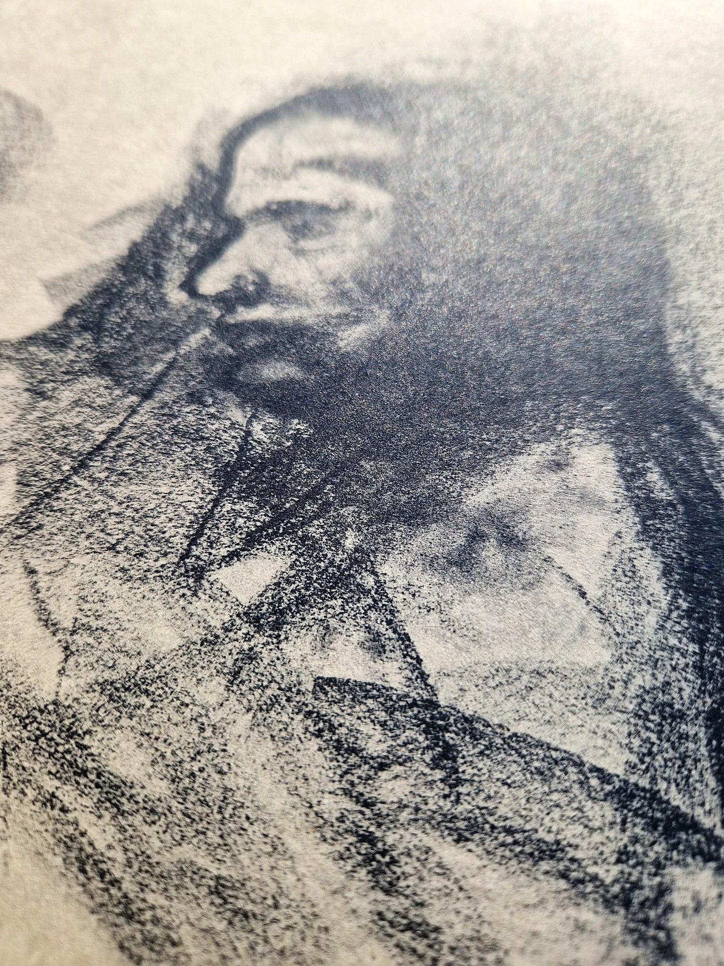 Käthe Kollwitz - Rodina (nerámovaná), vysokokvalitná kolotypia