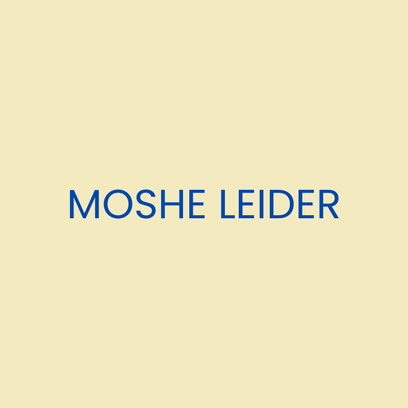 Moshe Leider