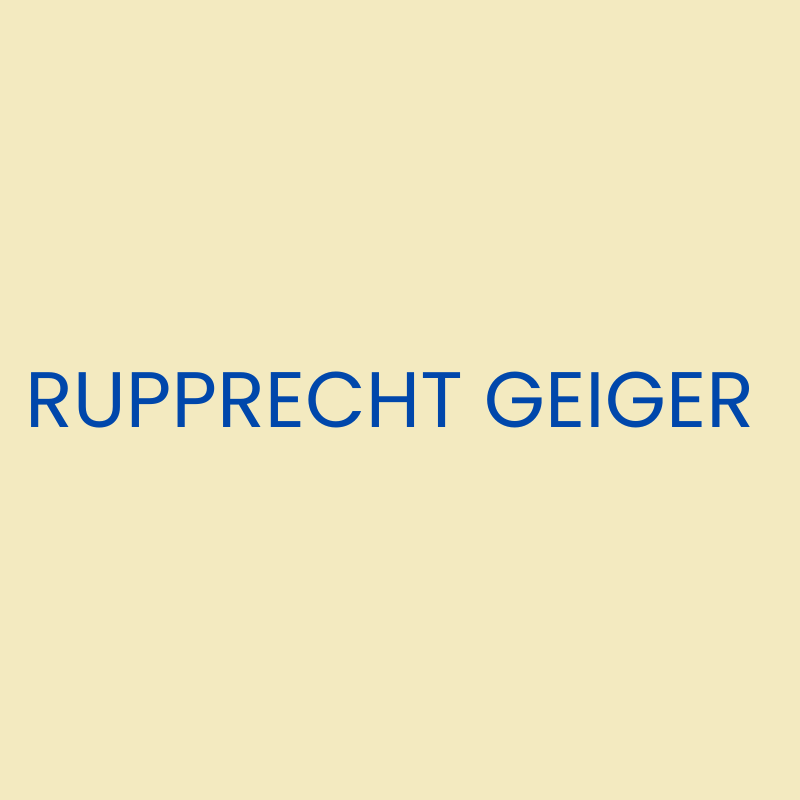 Rupprecht Geiger