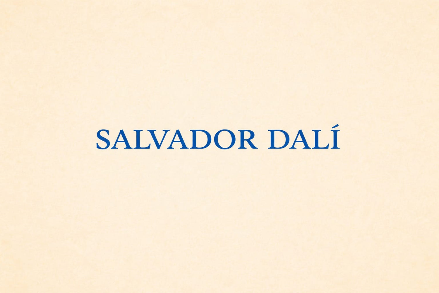 Salvador Dali