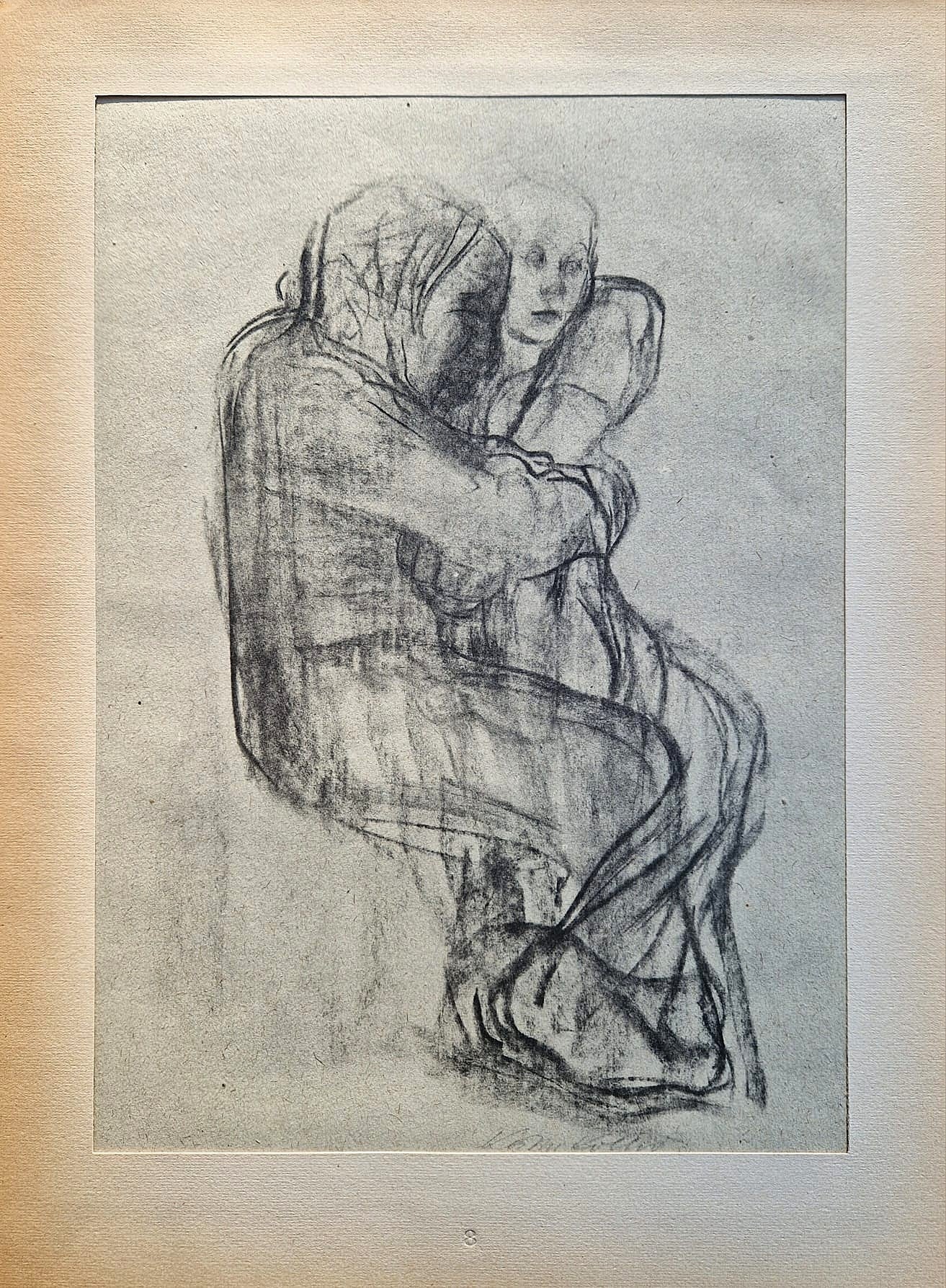 Käthe Kollwitz – Matka (nerámované), vysokokvalitná kolotypia