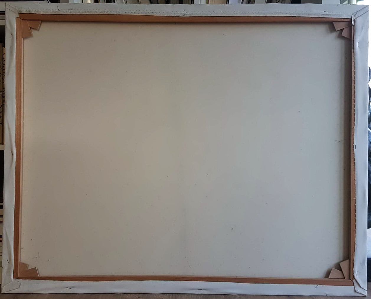 ISAAC MAIMON - Tea Time 2 (UNIQUE - acrylic/oil painting (Certificate)