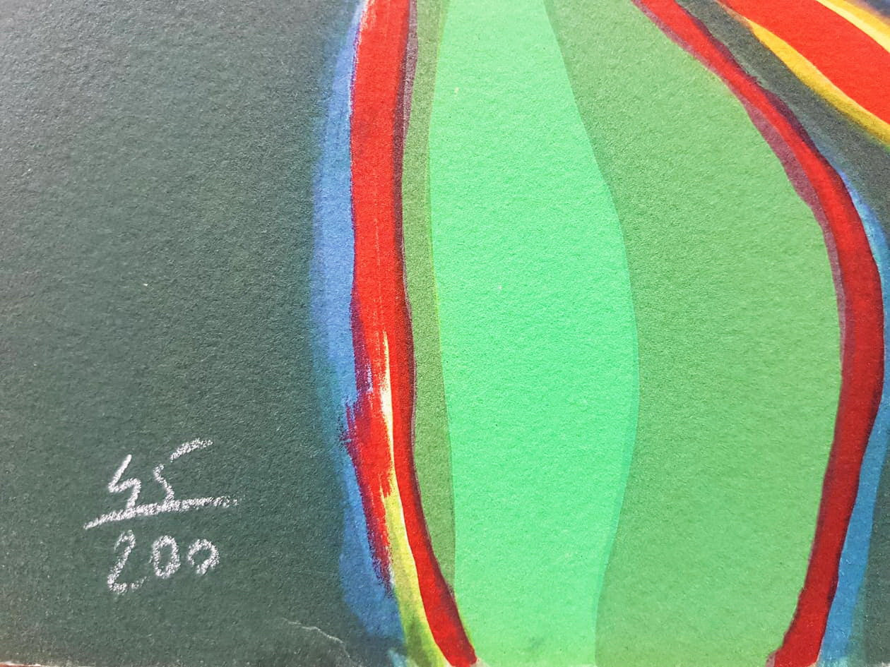 GUILLAUME CORNEILLE - Au Coeur de L ete (Unframed), Lithograph