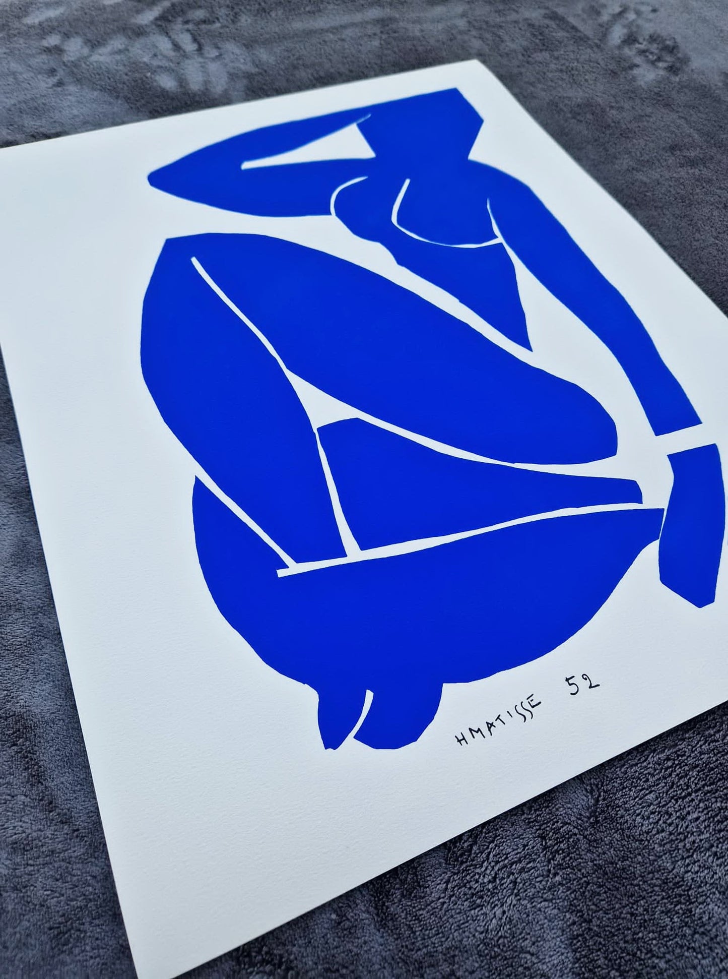 Henri Matisse - Blue Nude III (Unframed) Serigraphy