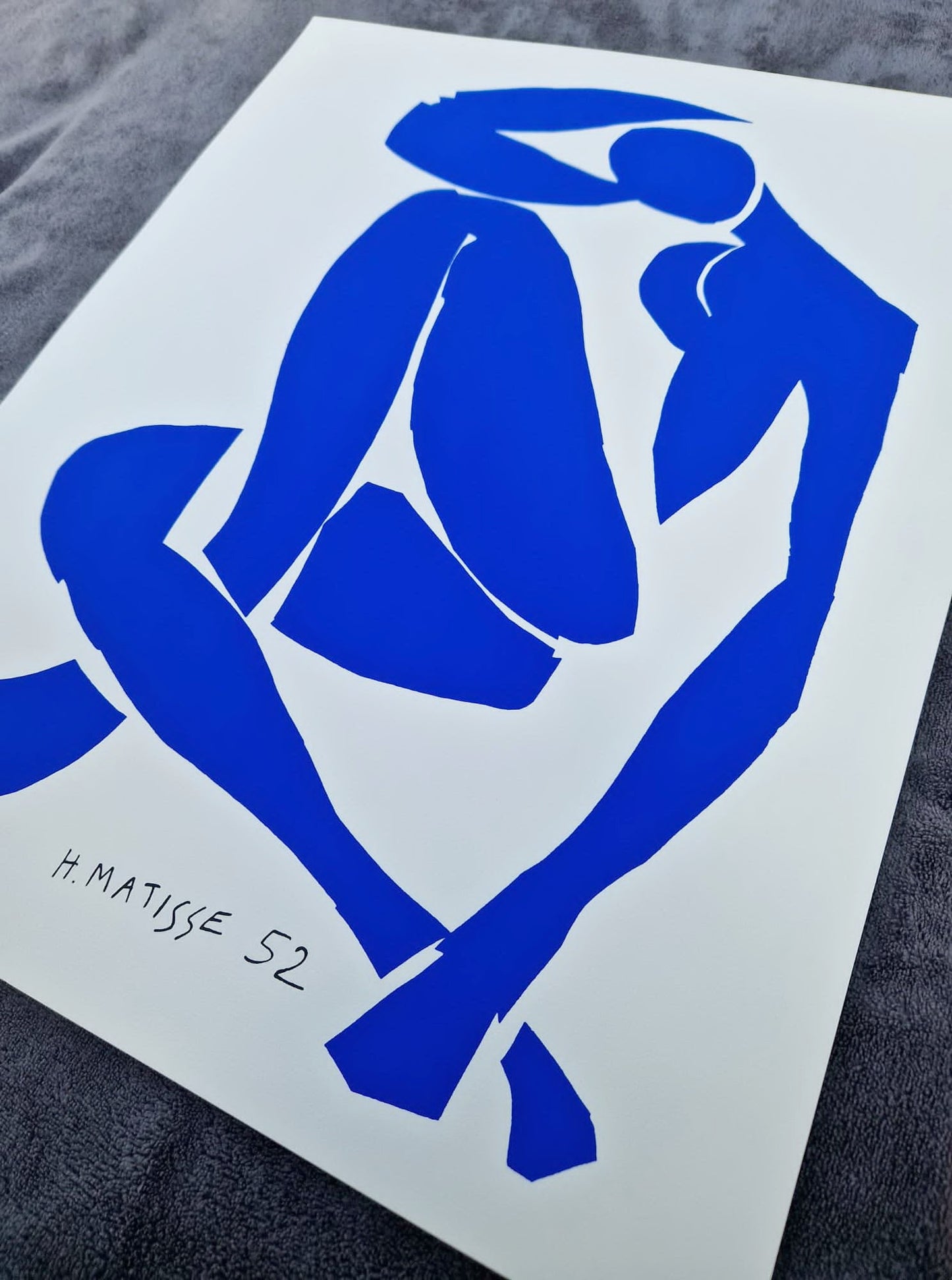 Henri Matisse - Blue Nude IV (Unframed) Serigraphy