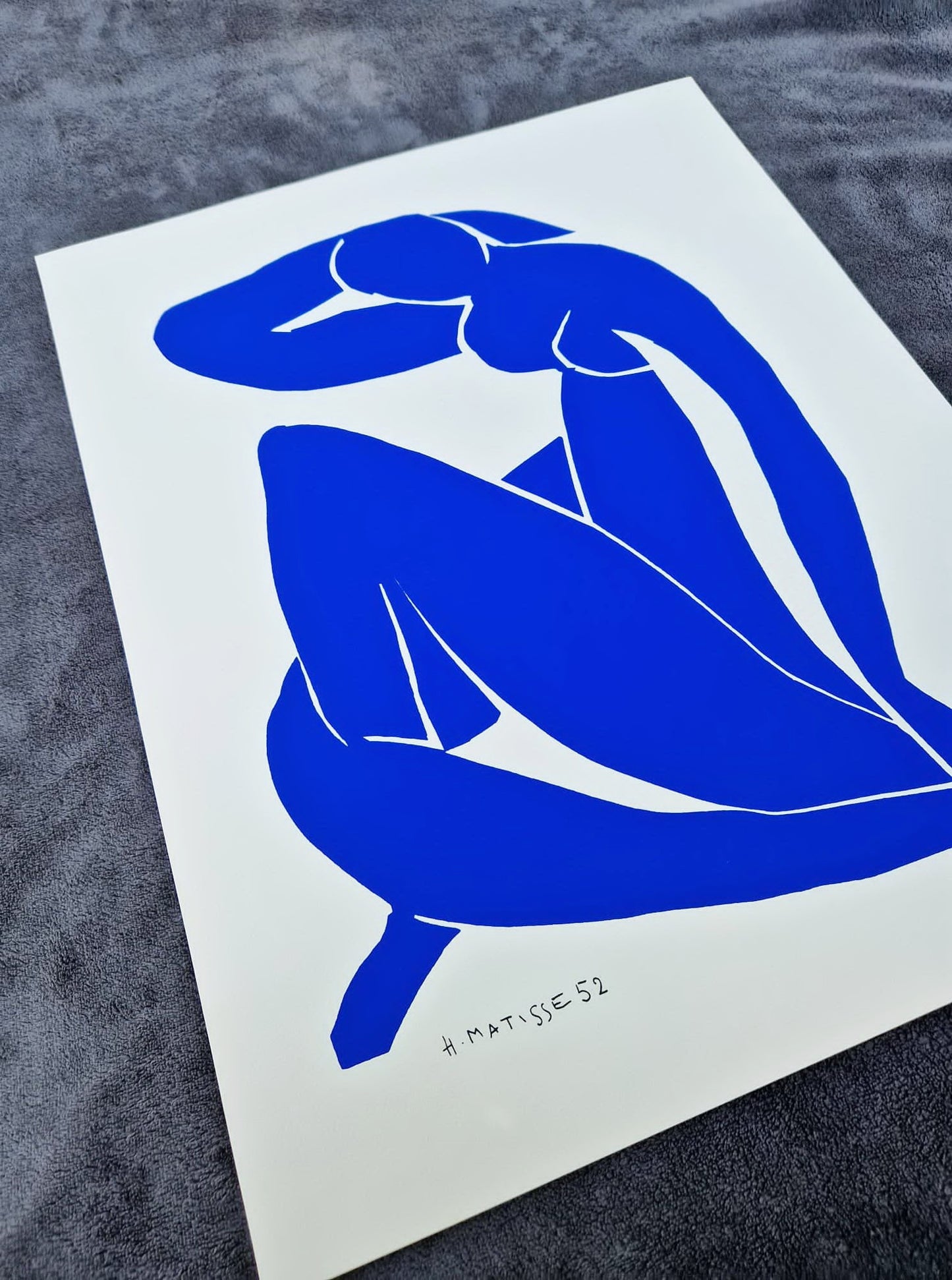 Henri Matisse - Blue Nude II (Unframed) Serigraphy
