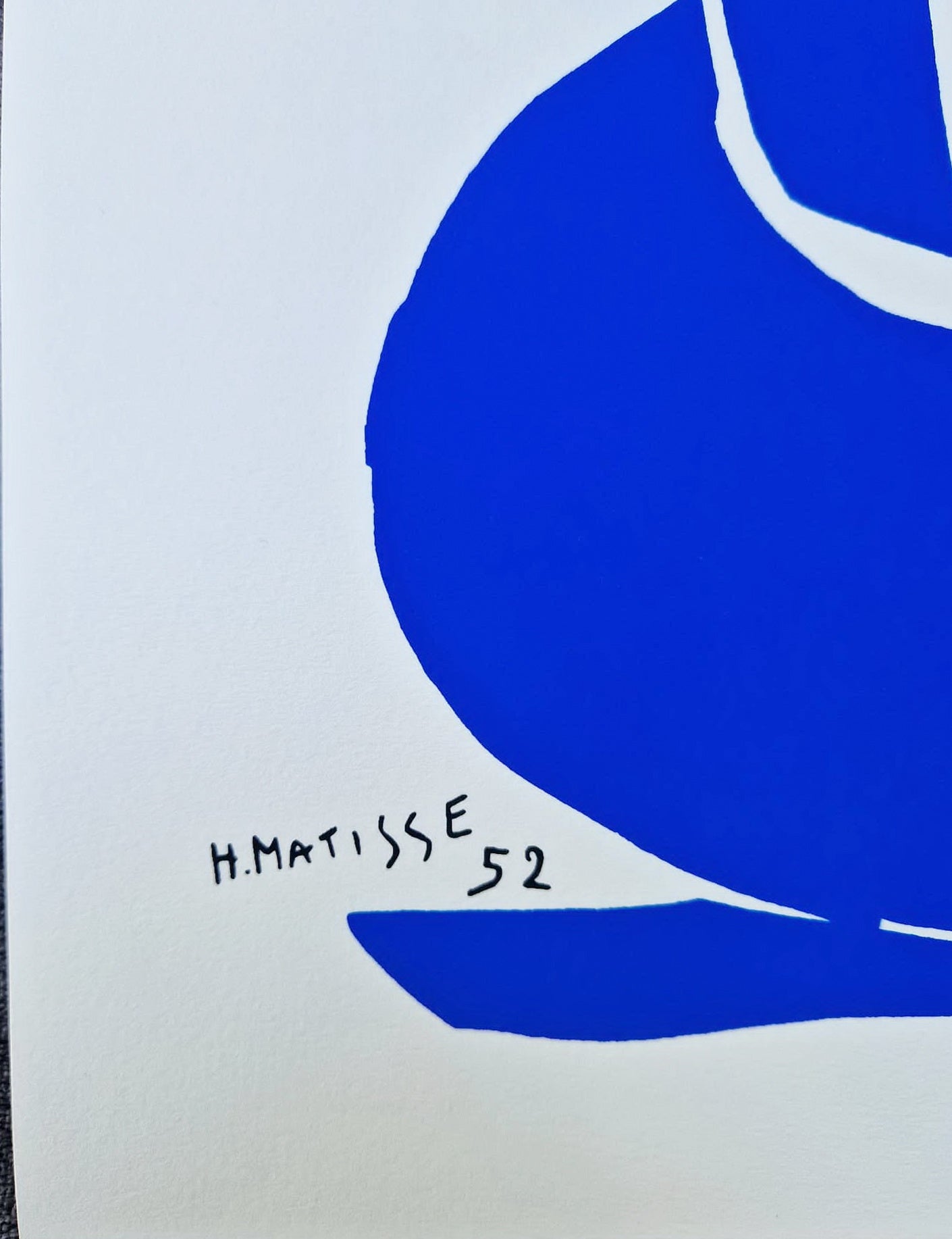 Henri Matisse - Blue Nude I (Unframed) Serigraphy
