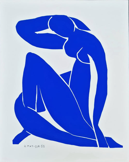 Henri Matisse - Blue Nude II (Unframed) Serigraphy