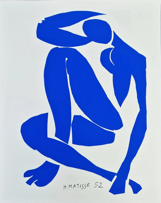 Henri Matisse - Blue Nude IV (Unframed) Serigraphy