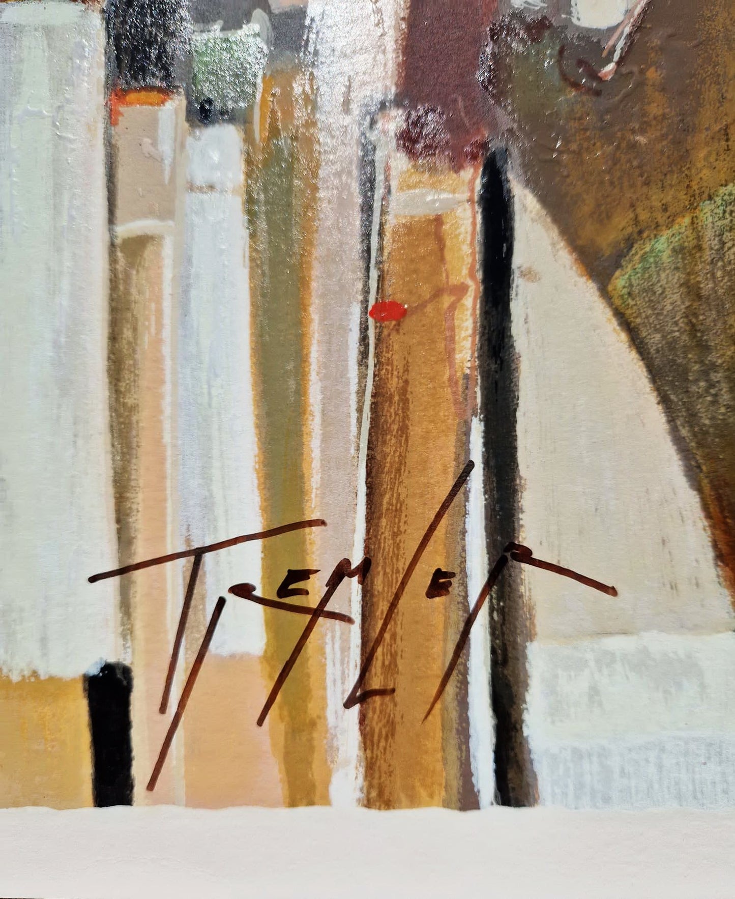 YURI TREMLER – Celý ten jazz (bez rámu), serigrafia