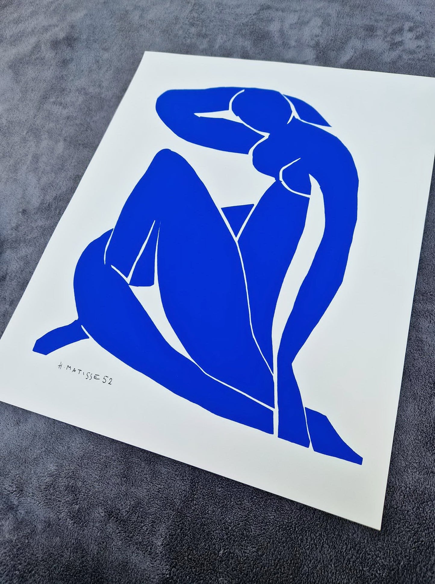 Henri Matisse - Blue Nude II (Unframed) Serigraphy