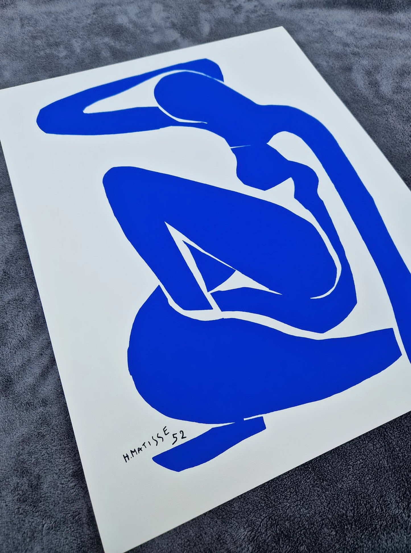 Henri Matisse - Blue Nude I (Unframed) Serigraphy