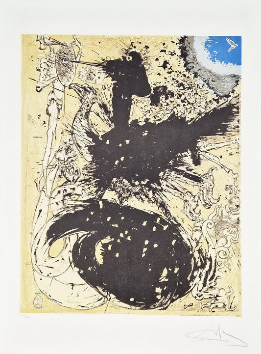 Salvador Dali - Chimera of Chimeras (Lithograph - signed by Dali)