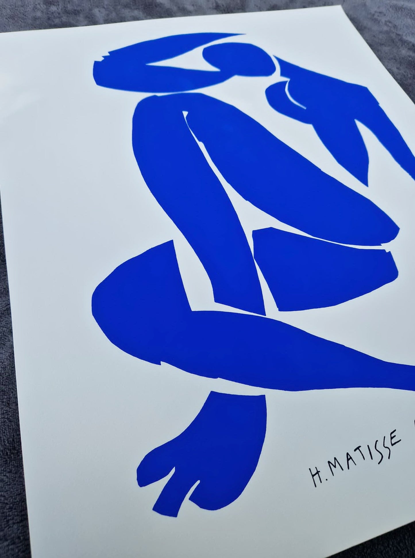 Henri Matisse - Blue Nude IV (Unframed) Serigraphy