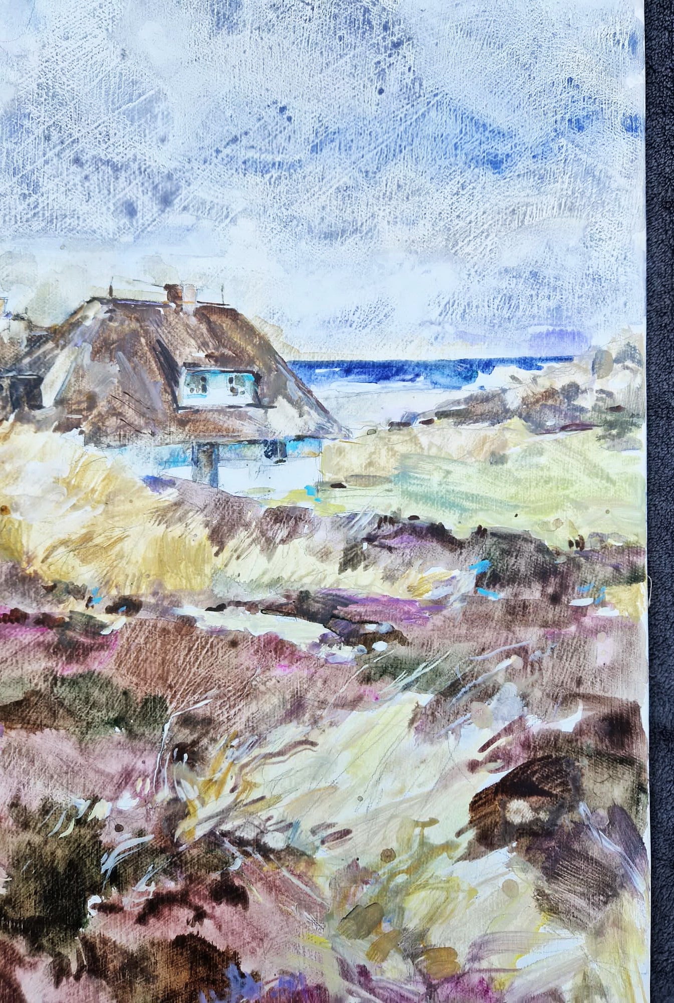 INGO KÜPPER - Sylt 3 (UNIKÁT - olejomaľba)