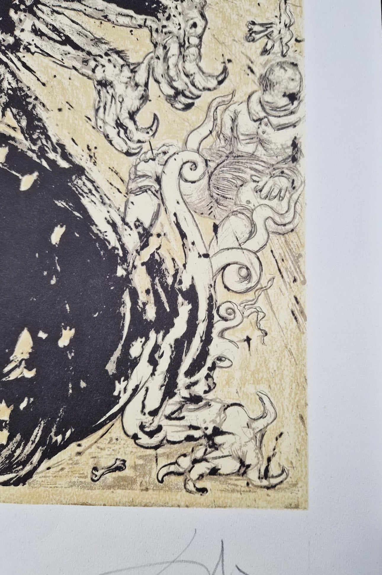 Salvador Dali - Chimera of Chimeras (Lithograph - signed by Dali)