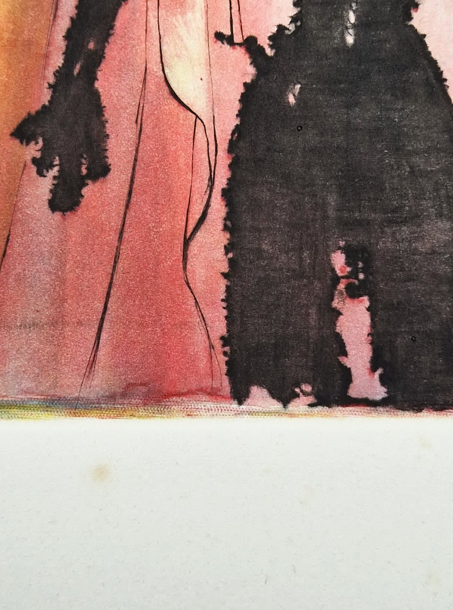 SALVADOR DALI - The Ghost Tells the Story of the Murder (Hamlet Suite) (DISCOUNT!) (Unframed), Etching