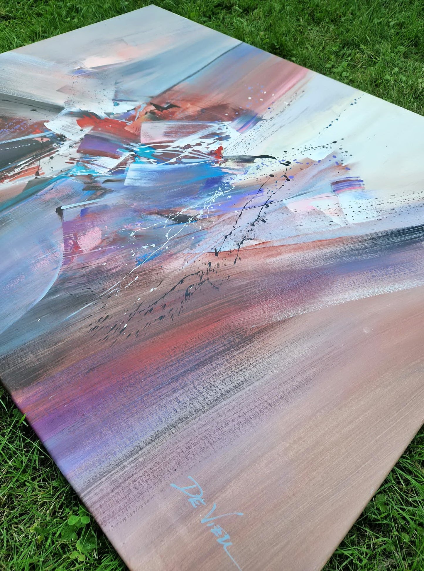 De Vien - The Pulsating Dream (UNIQUE - Oil painting)