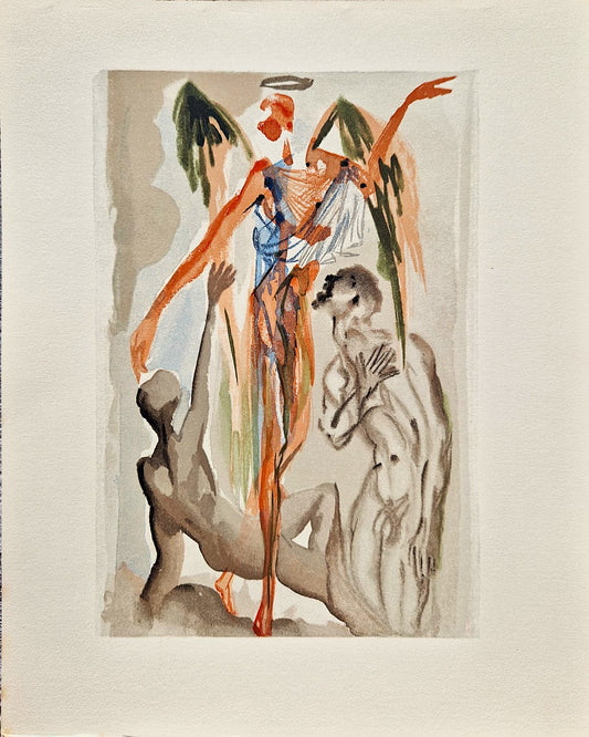 SALVADOR DALI - The Earthly Paradise (Dante - Divine Comedy) (Unframed)