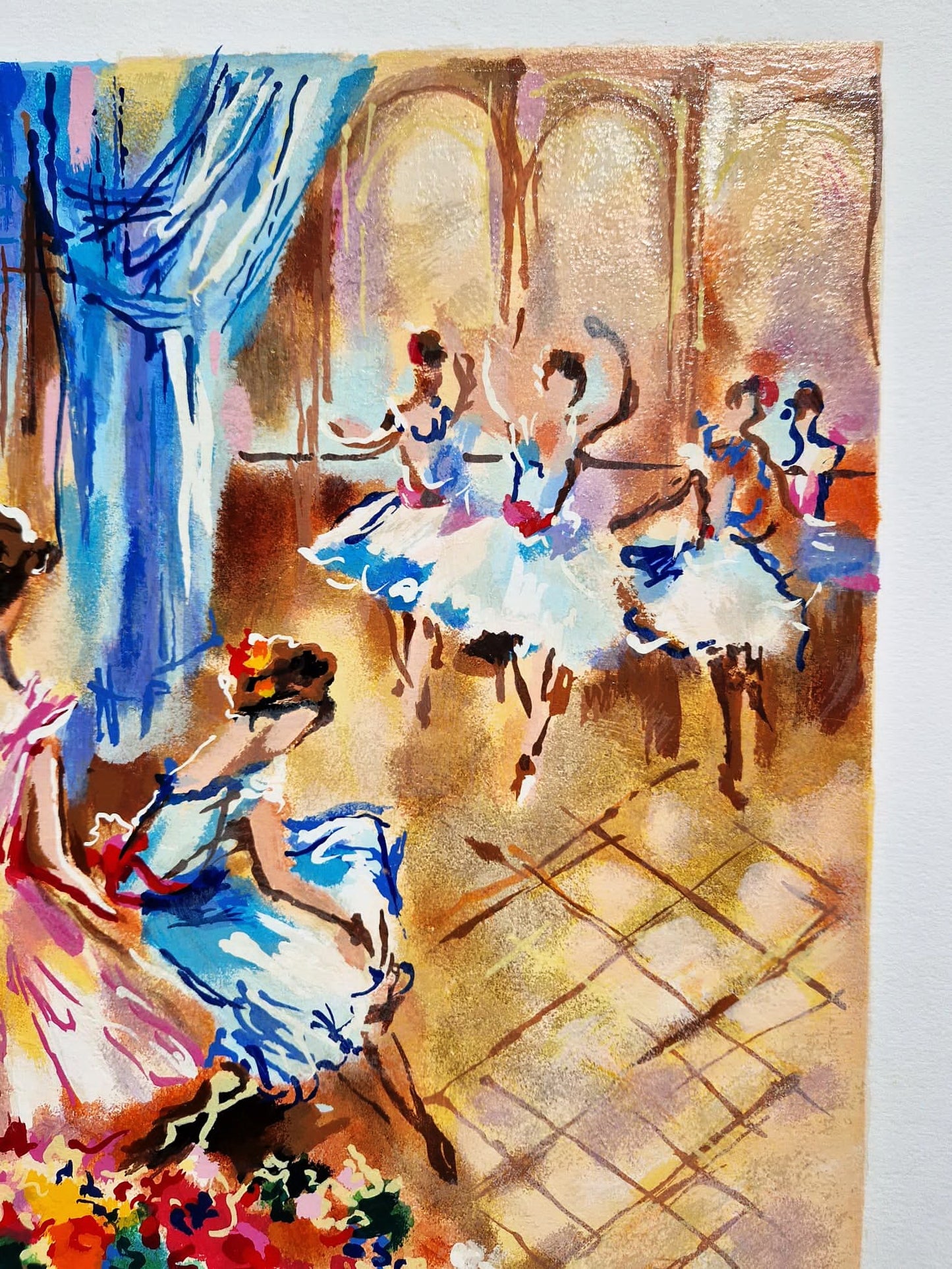 MICHAEL ROZENVAIN - Melodie Ballerina (Unframed) Serigraph