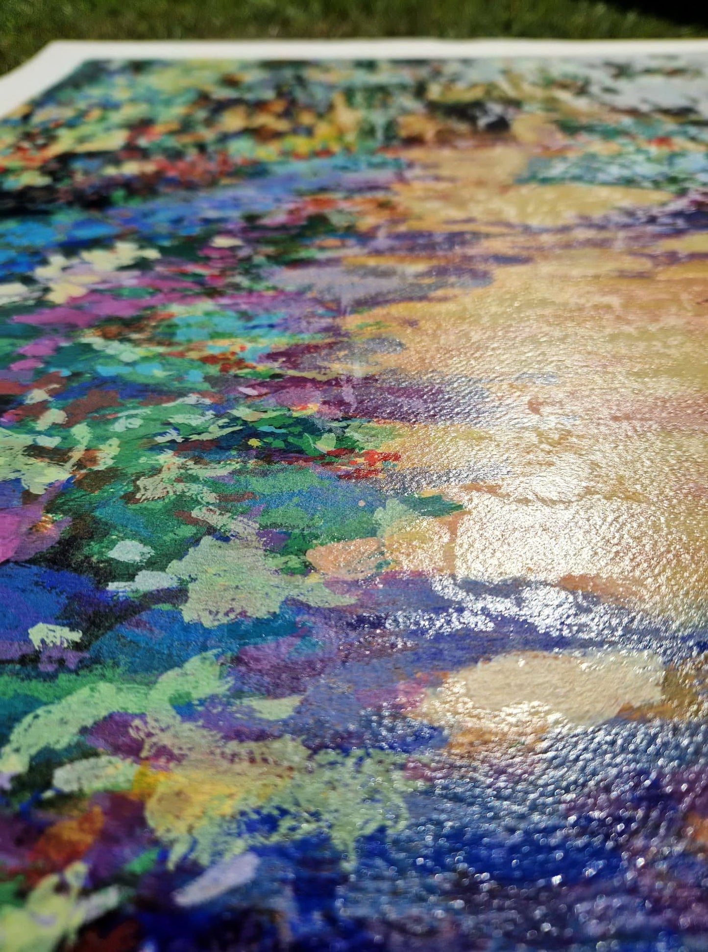 RITA DUFFY – Giverny Hommage (bez rámu), litografia