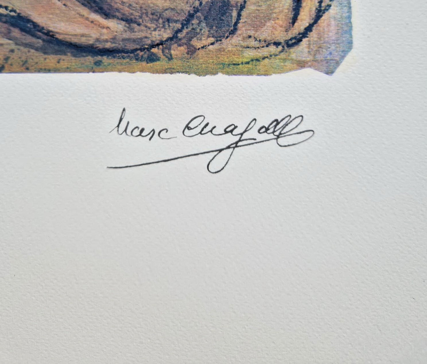 MARC CHAGALL – Kytica s milencami (bez rámu), litografická tlač technikou zmiešaných médií, limitovaná edícia