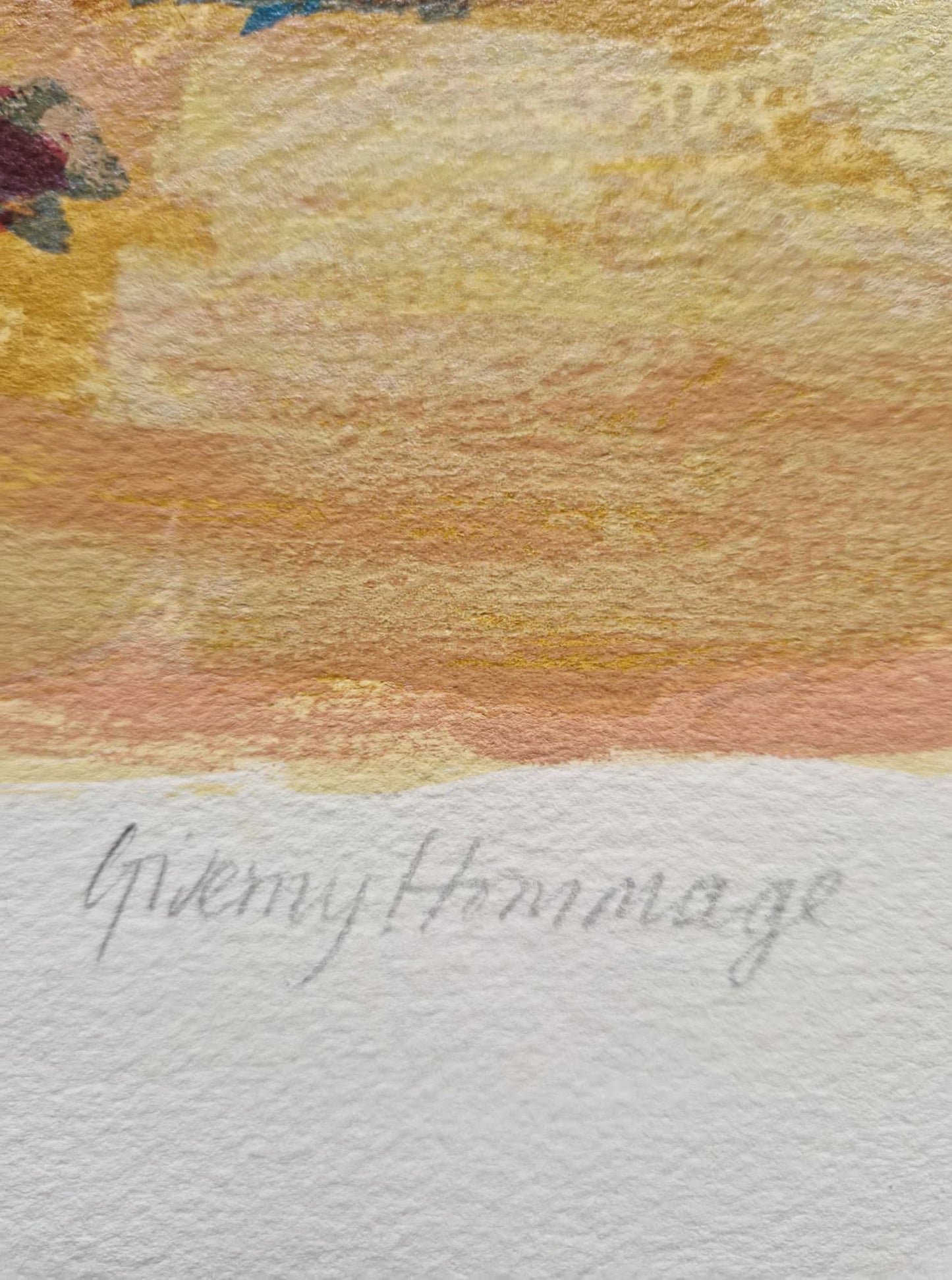 RITA DUFFY – Giverny Hommage (bez rámu), litografia